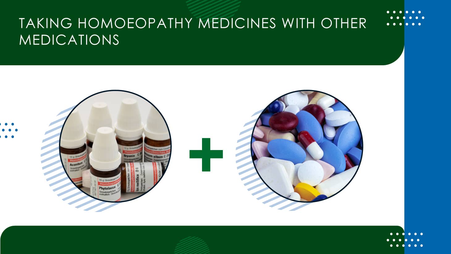 TAKING HOMOEOPATHY MEDICINES WITHOTHER MEDICATIONS Dr. Anindita's